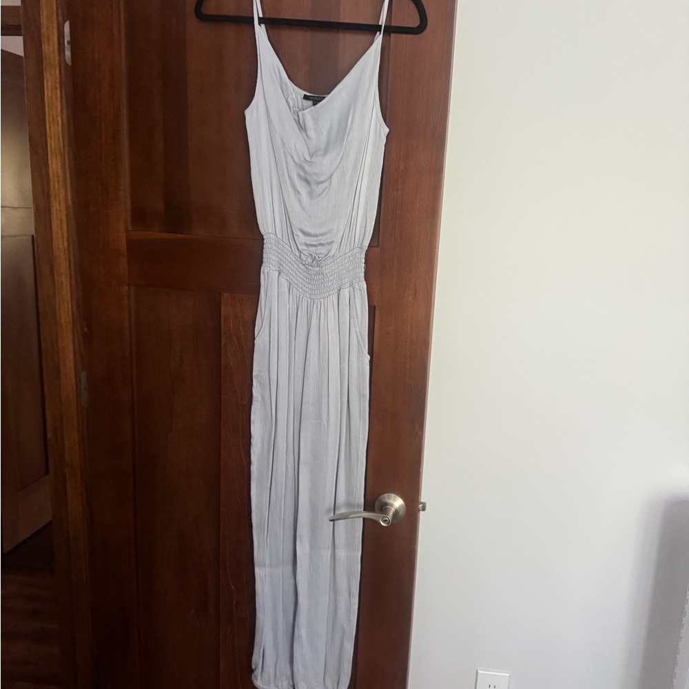 Bobi Black LA Light Blue/Silver Jumpsuit Size XS never worn